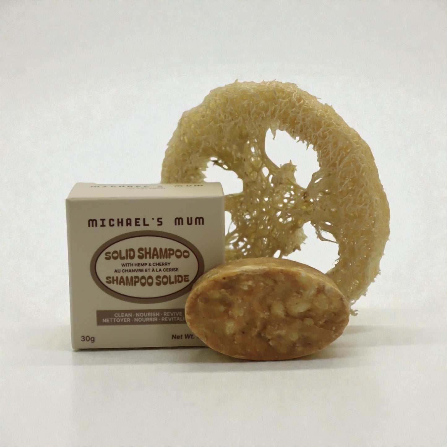 Hemp & Cherry Solid Shampoo Bar